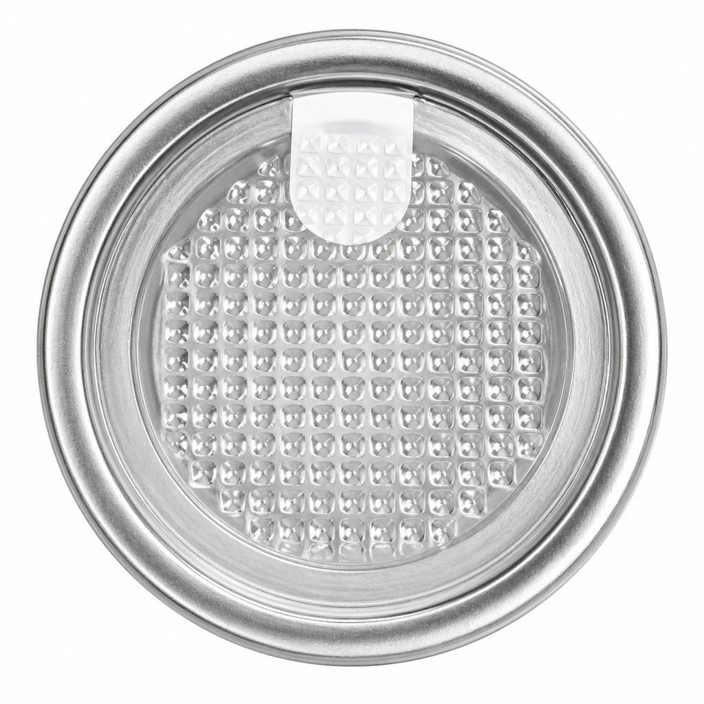 Easy-Peel Lid (Sleeve of 100) - Silver