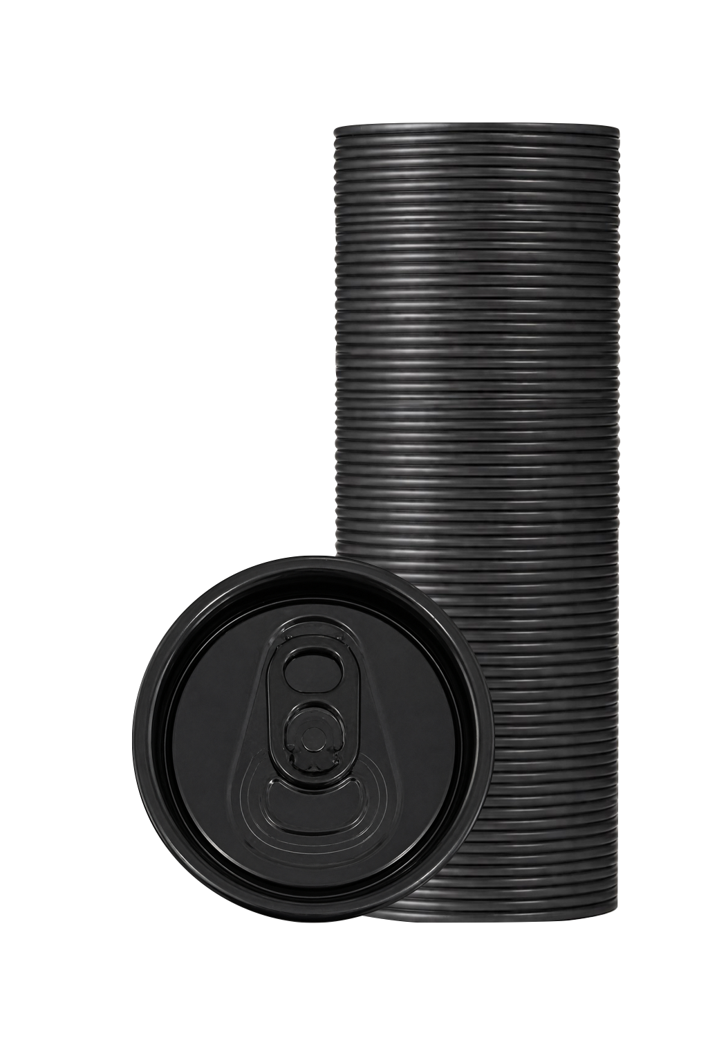 Standard Can Lid (Sleeve of 100) - Black