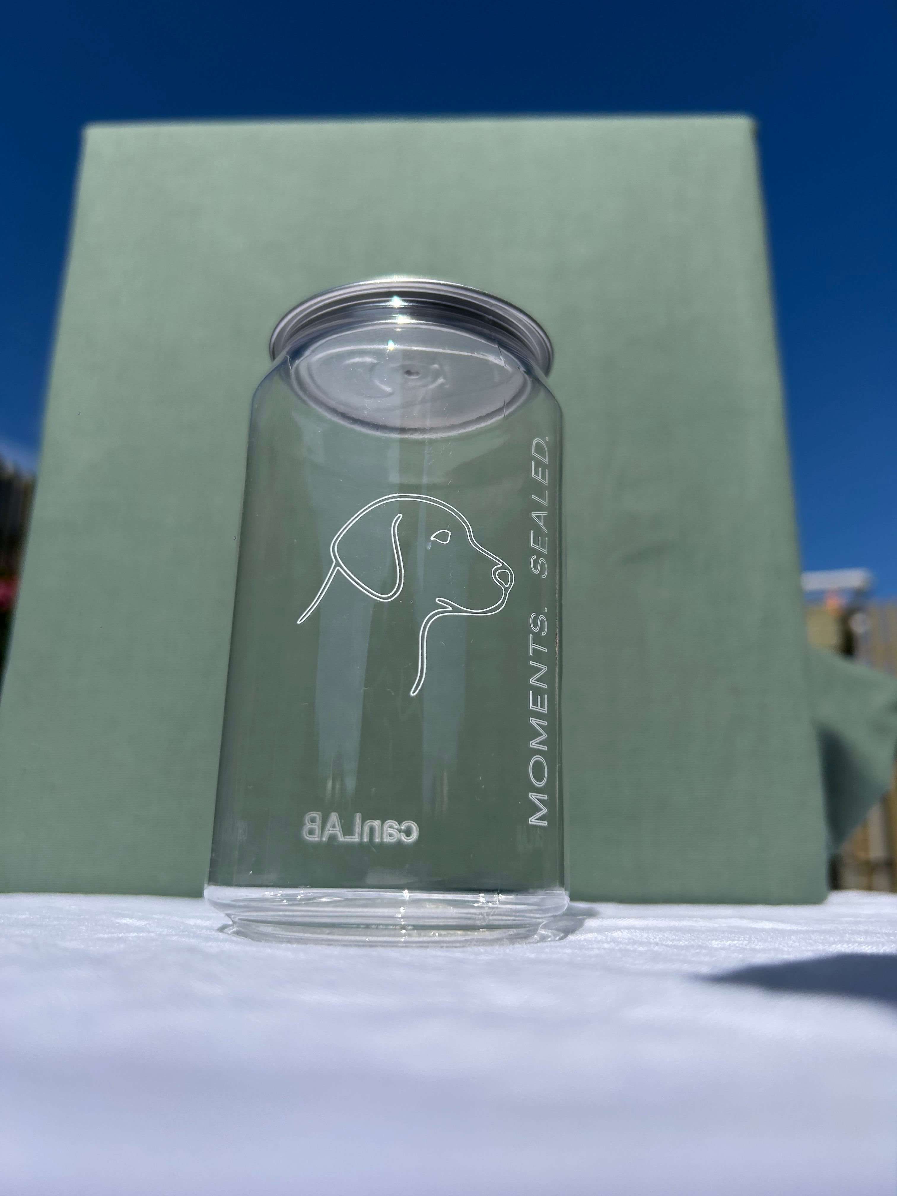 canLAB 330ml Standard PET Can (with Lid) - Box of 100