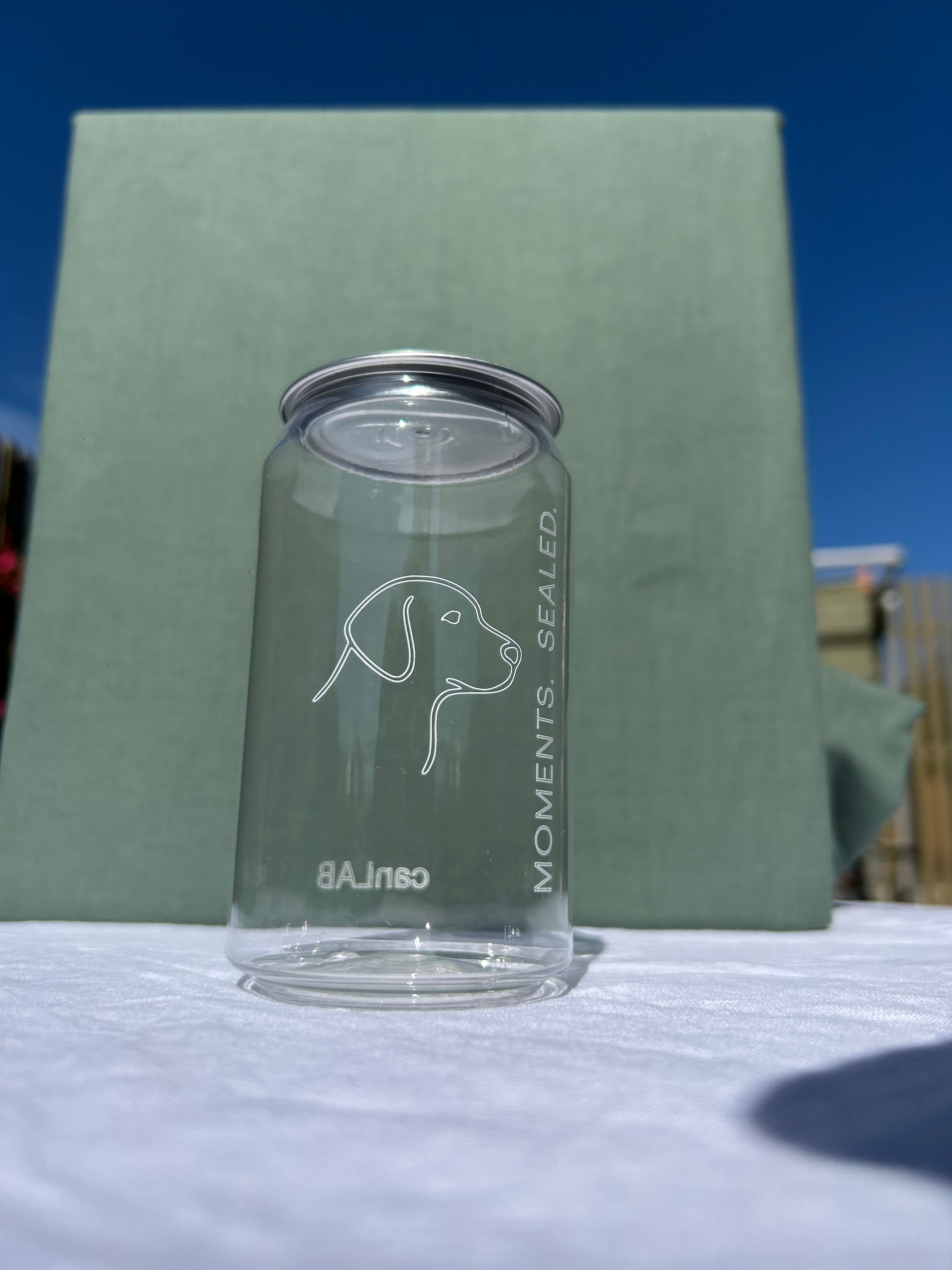 canLAB 330ml Standard PET Can (with Lid) - Box of 100