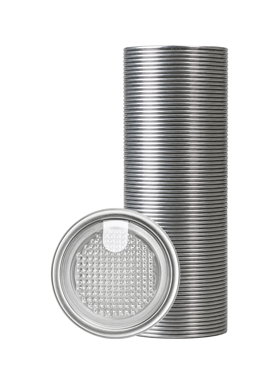 Easy-Peel Lid (Sleeve of 100) - Silver
