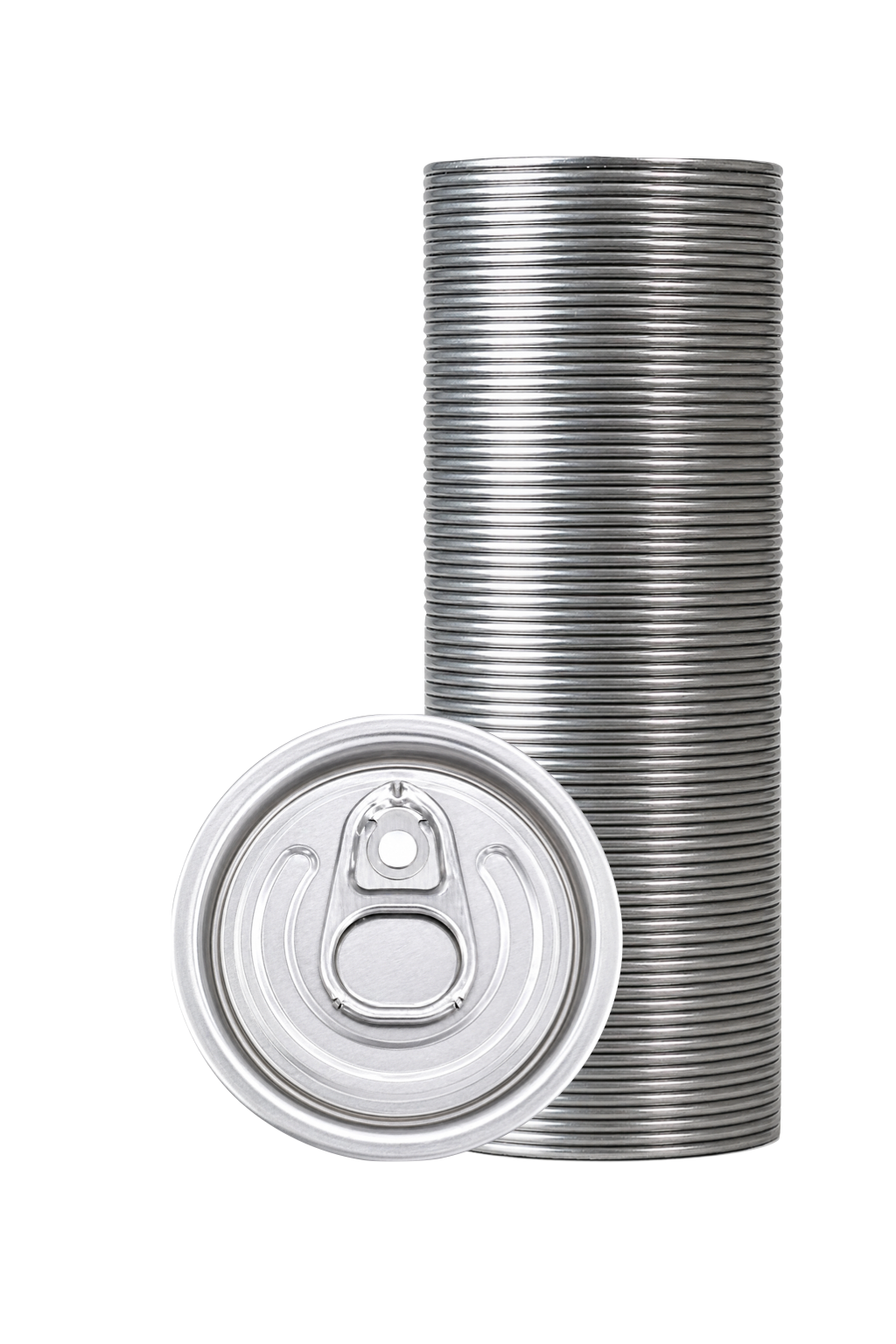 Full Open Lid (Sleeve of 100) - Silver