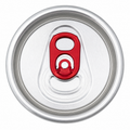 Standard Can Lid (Sleeve of 100) - Red Tab