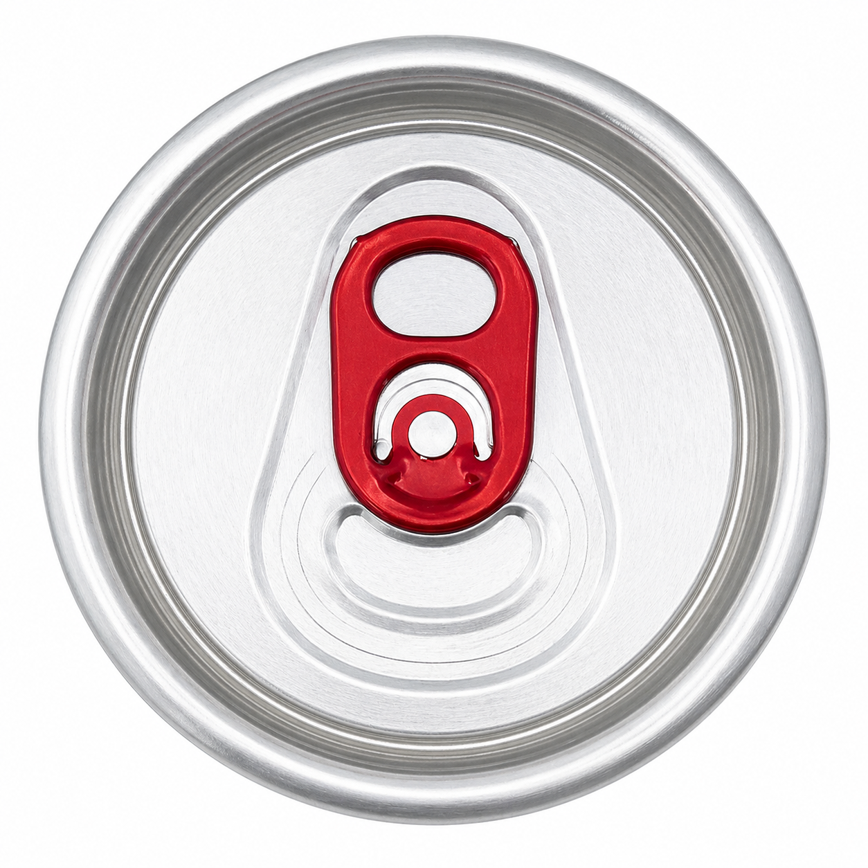 Standard Can Lid (Sleeve of 100) - Red Tab